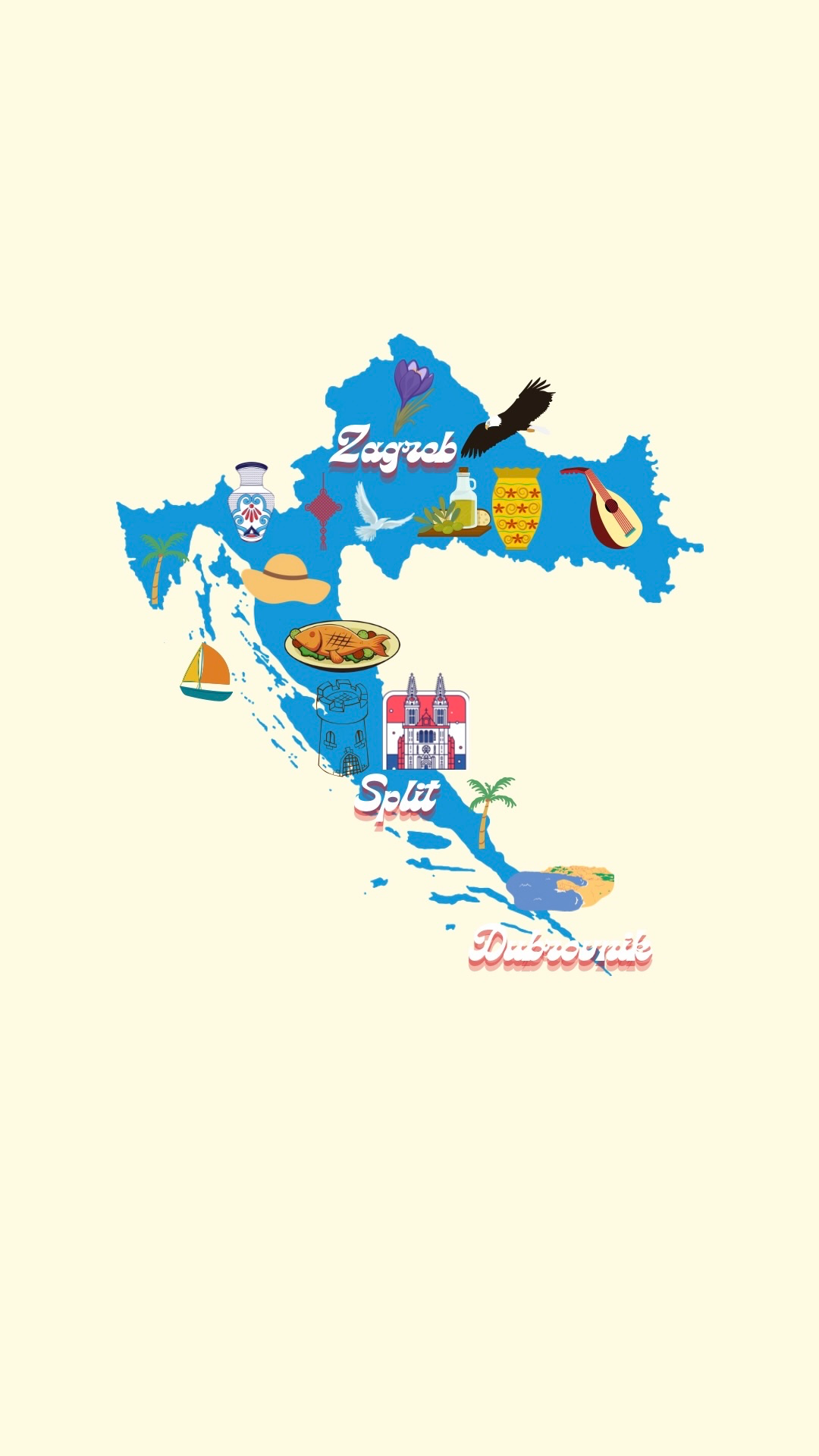 Map of Croatia