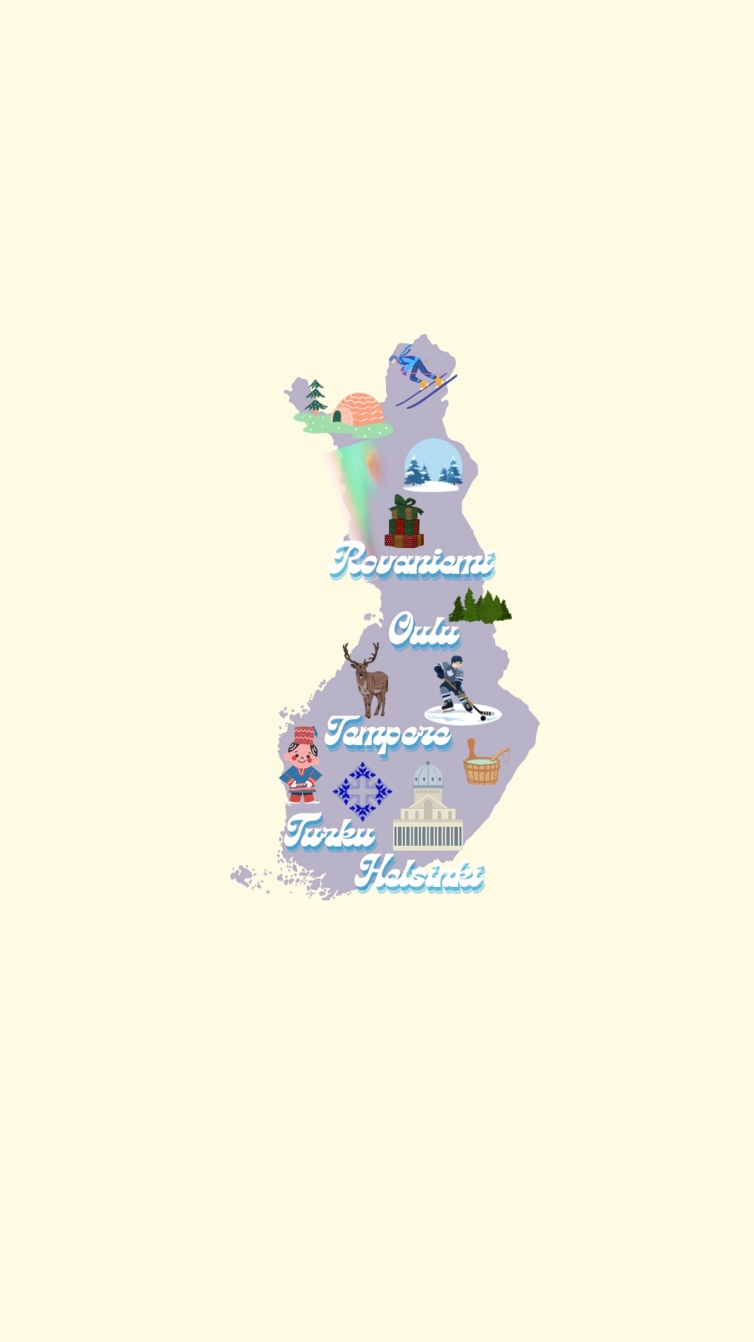 Map of Finland