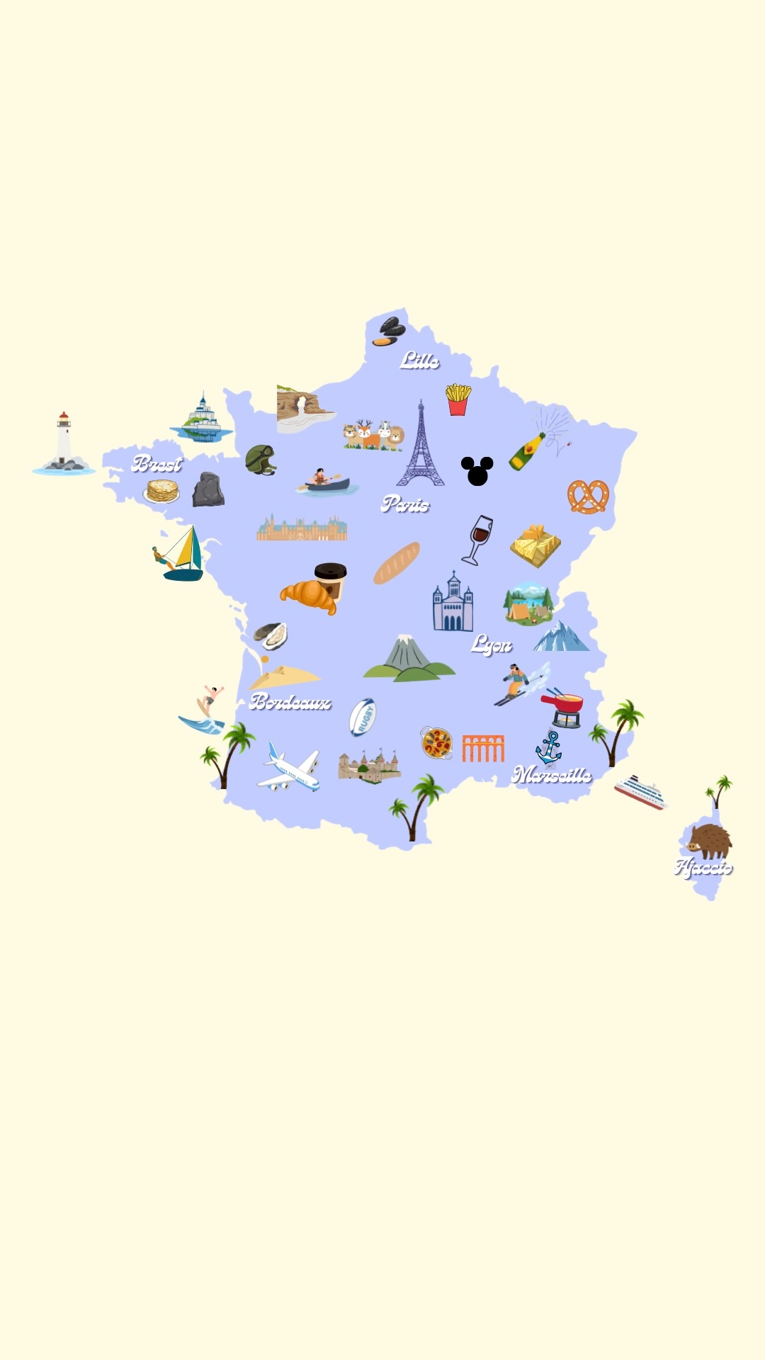 Map of France