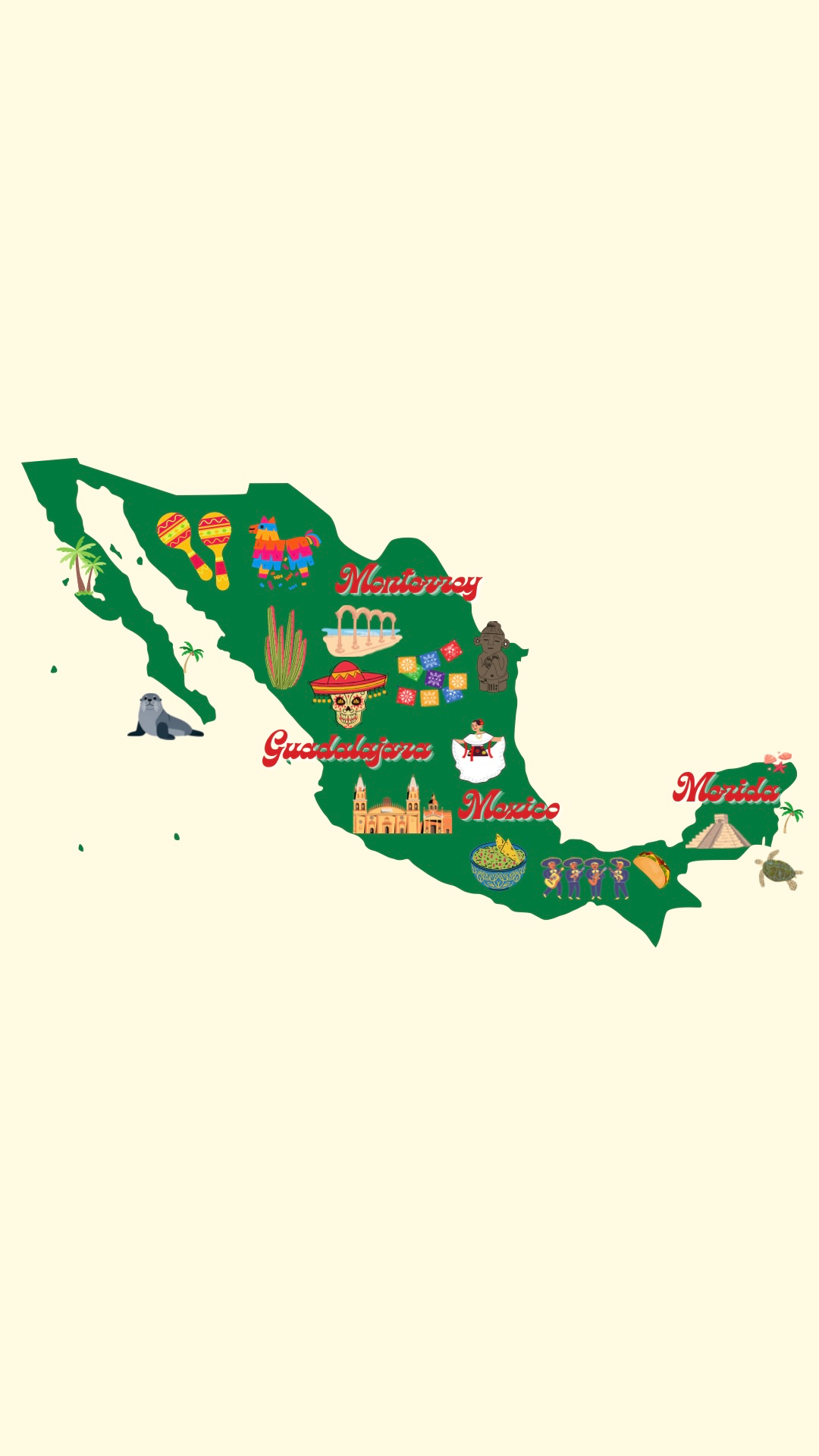 Map of Mexique